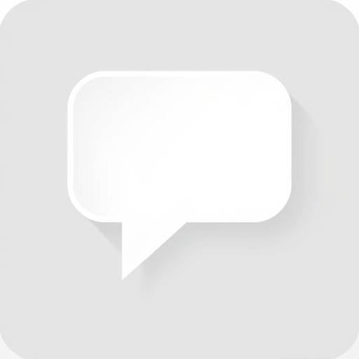 Abstract icon representing a speech bubble for testimonials