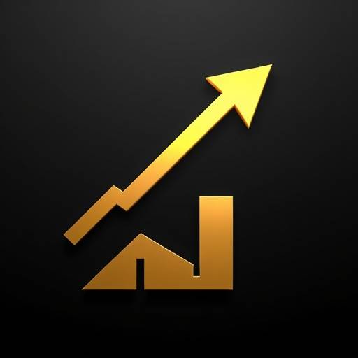Icon representing business growth and success