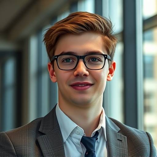 Portrait of Ben Carter, Junior Analyst